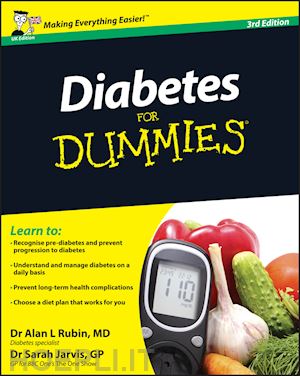 jarvis s - diabetes for dummies 3e (uk edition)