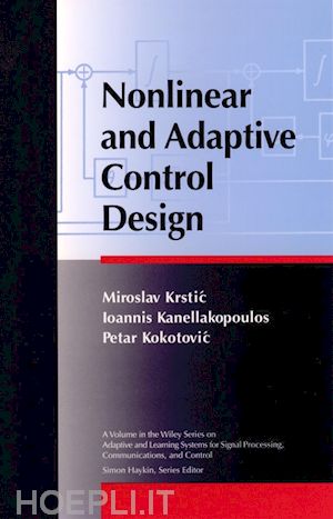 krstic miroslav; kanellakopoulos ioannis; kokotovic petar v. - nonlinear and adaptive control design