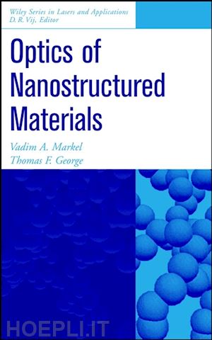 markel va - optics of nanostructured materials