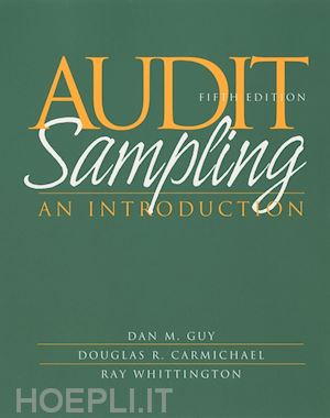 guy dm - audit sampling: an introduction to statistical sam sampling in auditing 5e (wse)