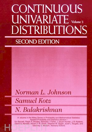 johnson norman l.; kotz samuel; balakrishnan narayanaswamy - continuous univariate distributions, volume 2