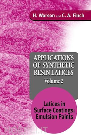 warson h.; finch c. a. - applications of synthetic resin latices