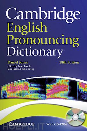 jones daniel - cambridge english pronouncing dictionary + cd rom