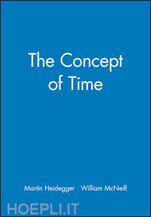 heidegger m - the concept of time