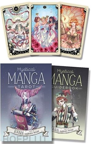 moore barbara; rann (ill.) - mystical manga tarot - box with 76 cards + 212 pages book