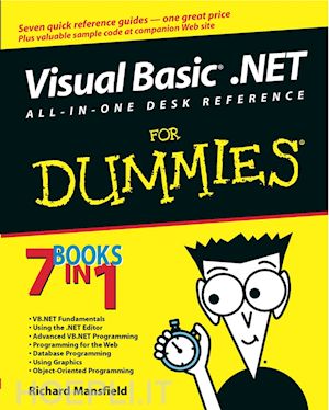 mansfield r - visual basic .net all–in–one desk reference for dummies