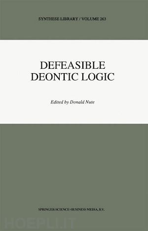 nute donald (curatore) - defeasible deontic logic