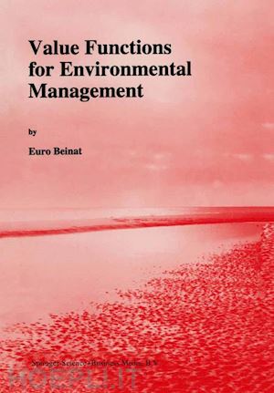 beinat e. - value functions for environmental management