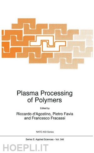d'agostino ricardo (curatore); favia pietro (curatore); fracassi francesco (curatore) - plasma processing of polymers