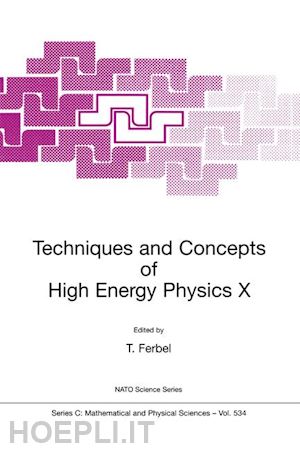 ferbel thomas (curatore) - techniques and concepts of high energy physics x