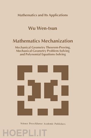 wu wen-tsun - mathematics mechanization