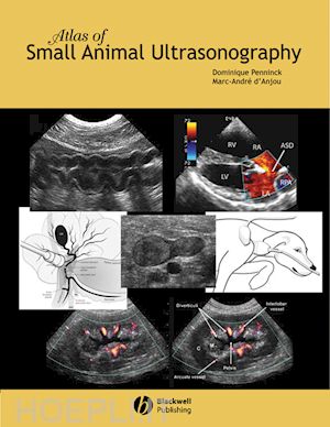 penninck dominique (curatore); d'anjou marc–andr&eacute; (curatore) - atlas of small animal ultrasonography