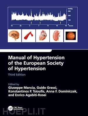 mancia giuseppe (curatore); grassi guido (curatore); tsioufis konstantinos (curatore); dominiczak anna (curatore); agabiti rosei enrico (curatore) - manual of hypertension of the european society of hypertension, third edition