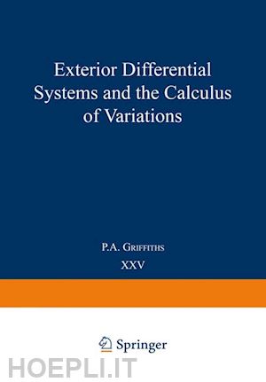 griffiths p.a. - exterior differential systems and the calculus of variations