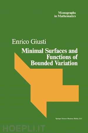 giusti - minimal surfaces and functions of bounded variation