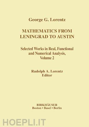 lorentz rudolph a. (curatore) - mathematics from leningrad to austin, volume 2