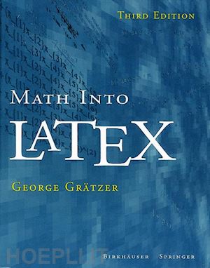 grätzer george - math into latex