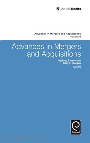 finkelstein sydney; cooper cary l. - advances in mergers and acquisitions