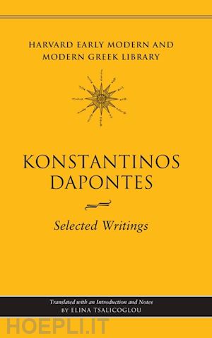 dapontes konstantinos; tsalicoglou elina - selected writings