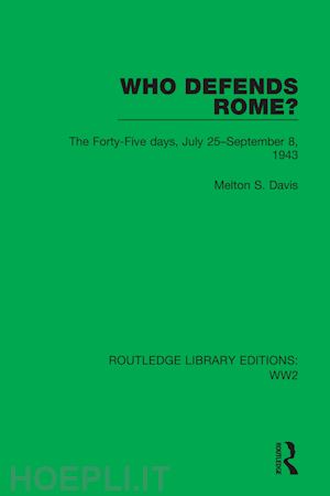 davis melton s. - who defends rome?