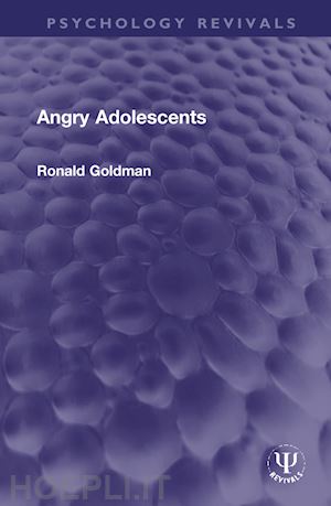 goldman ronald - angry adolescents