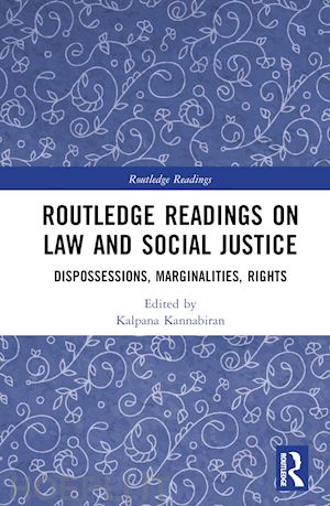 kannabiran kalpana (curatore) - routledge readings on law and social justice