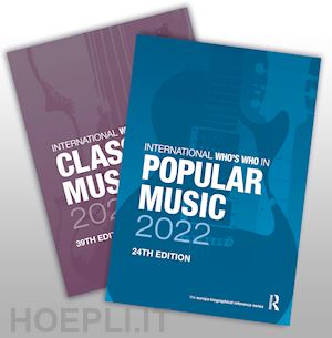 publications europa (curatore) - the international who's who in classical/popular music set 2022