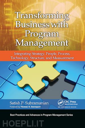 subramanian satish p. - transforming business with program management