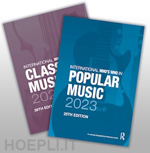 publications europa (curatore) - the international who's who in classical/popular music set 2023