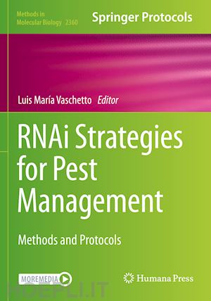 vaschetto luis maría (curatore) - rnai strategies for pest management