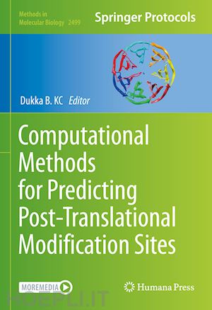 kc dukka b. (curatore) - computational methods for predicting post-translational modification sites