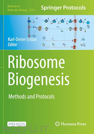 entian karl-dieter (curatore) - ribosome biogenesis