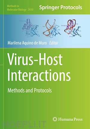 aquino de muro marilena (curatore) - virus-host interactions