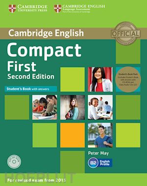 may peter - compact first. student's book-workbook. without answers. per le scuole superiori
