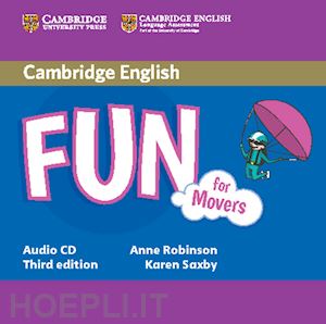 robinson anne; saxby karen - fun for movers - audio cds