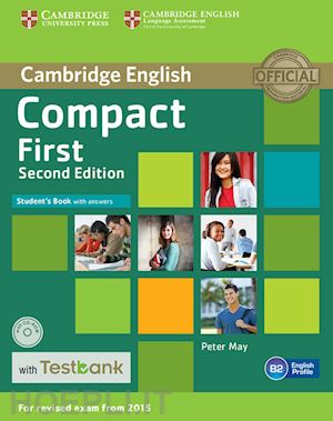 may peter - compact first. student's book with answers. con cd-rom