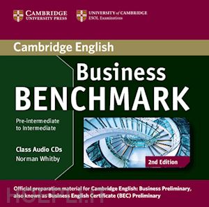 brook-hart guy; whitby norman - business benchmark. second edition. pre-internediate / intermediate. bec prelimi