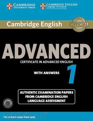  - cambridge english advanced 1 pack