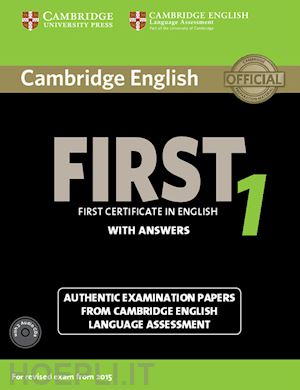  - cambridge first certificate in english. for updated exam. self-study pack. per l