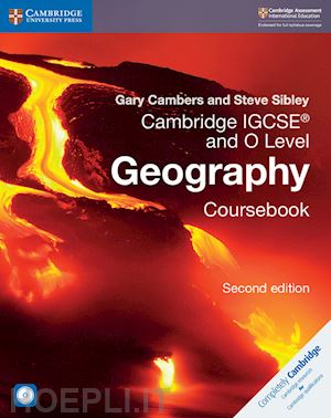 cambers gary; sibley steve - cambridge igcse™ and o level geography coursebook with cd-rom