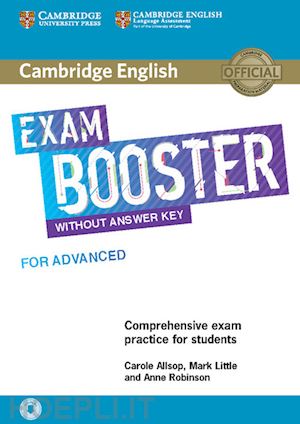 allsop carole; little mark; robinson anne - cambridge english exam booster for advanced. without answers. student's book. co