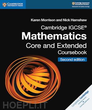 morrison karen; hamshaw nick - cambridge igcse® mathematics core and extended coursebook