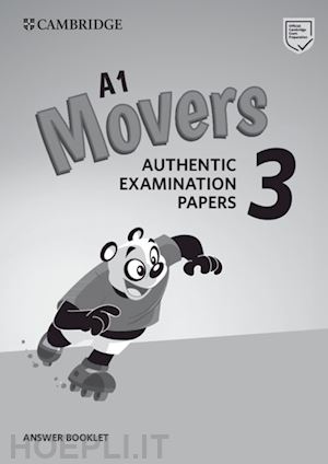  - cambridge english young learners movers 3 - answers booklet