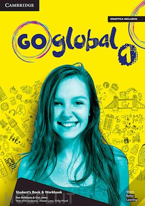 goldstein - go global. student's book/workbook. level 1. per la scuola media. con e-book