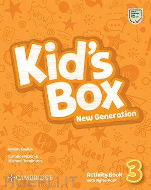 nixon caroline; tomlinson michael - kid's box new generation level 3 - activity book with digital pack