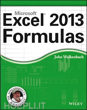 walkenbach j - excel 2013 formulas