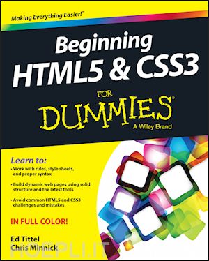 tittel e - beginning html5 & css3 for dummies