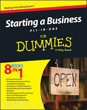 consumer dummies - starting a business all–in–one for dummies
