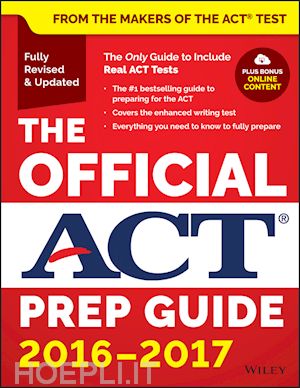 act - the official act prep guide, 2016 – 2017