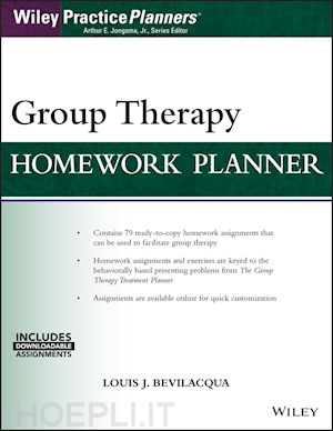 bevilacqua ls - group therapy homework planner with download ebook
